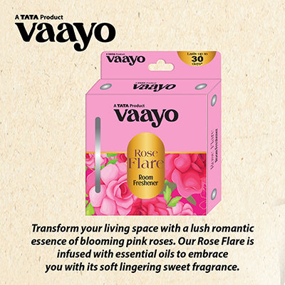 Vaayo Block Freshener Rose 50 gm