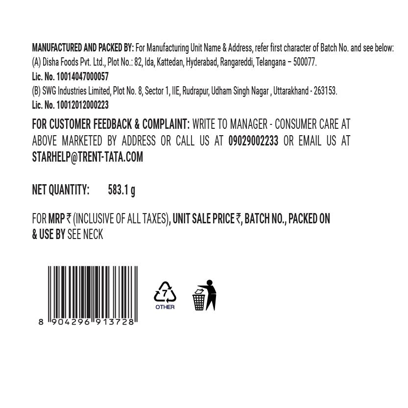 Fabsta Cashew Cookies 583.1 gm