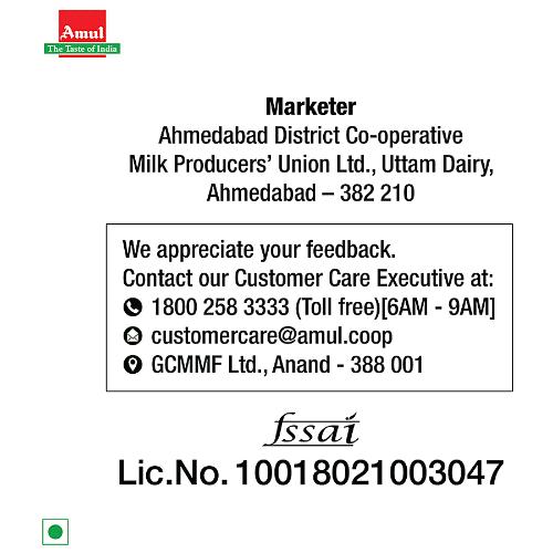 Amul Taaza Milk Pouch 1 ltr