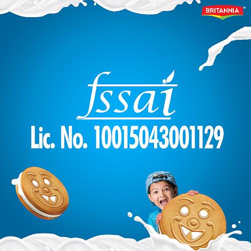 Britannia Milk Bikis Cream Biscuit 100 g