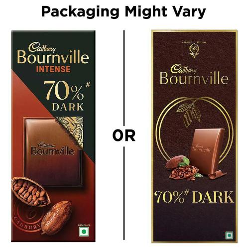 Cadbury Bournville 70% Dark Chocolate 80 Gm