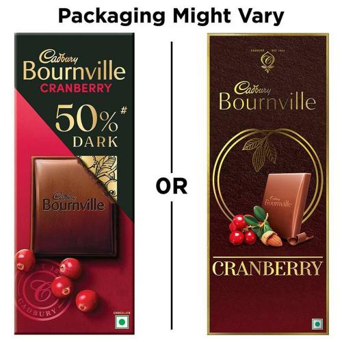 Cadbury Bournville Cranberry Bar 80 gm