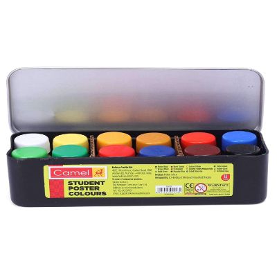 Camlin Poster Colour pack of 12