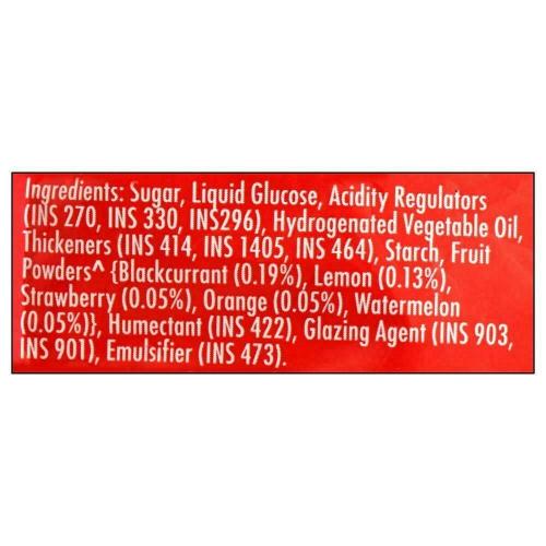 Center Fruit Soft Chews Pouch 60 g