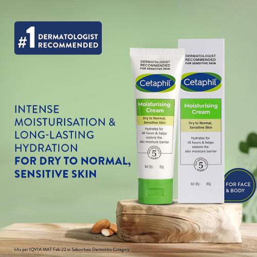 Cetaphil Moisturising Cream 80 gm