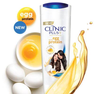 Clinic Plus Strength & Shine With Egg Protein Shampoo 355 ml