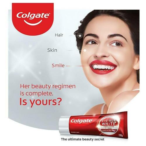 Colgate Visible White Toothpaste 100 Gm