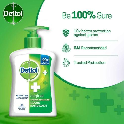 Dettol Original Hand Wash Pump 200 ml