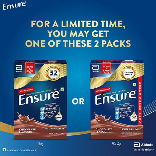 Ensure Chocolate Jar 400 gm