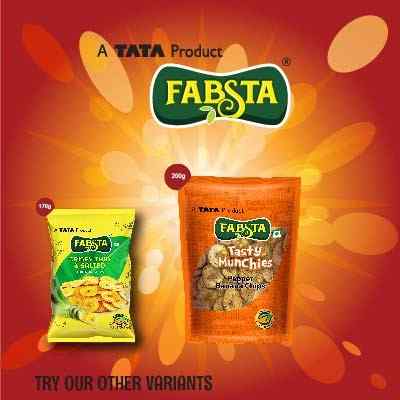 Fabsta Banana Chips Salted 170 gm