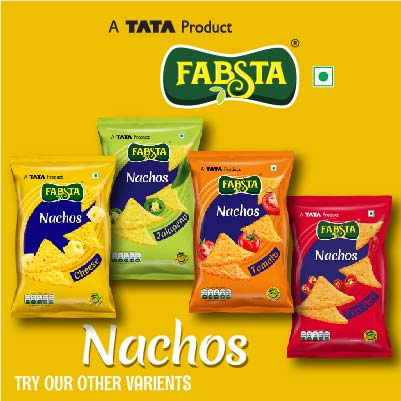 Fabsta Nachos Cheddar Cheese 130 gm