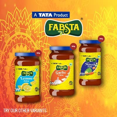 Fabsta Lemon Pickle Bottle 300 gm