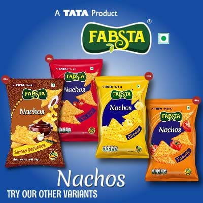 Fabsta Smoky Barbeque Nachos 130 gm