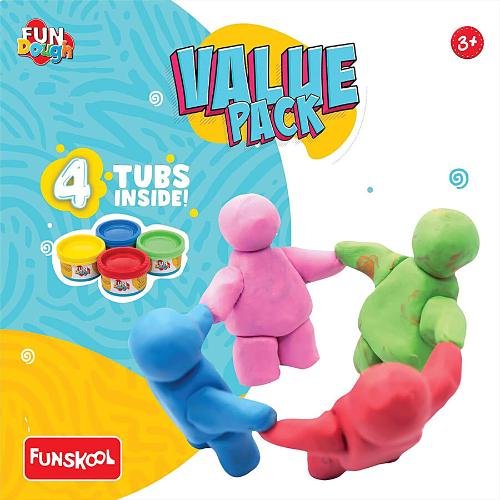 Funskool Fun Dough Box Of Colour Pack 1 pc