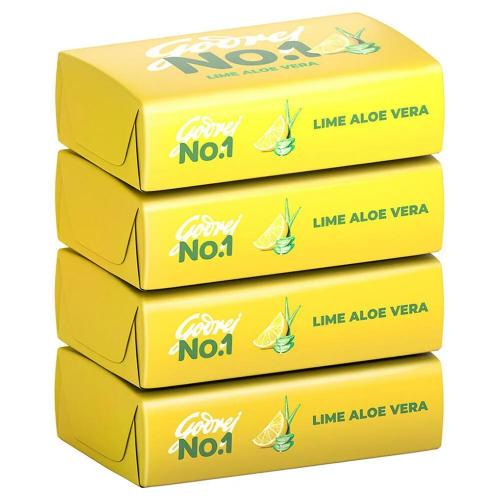 Godrej No.1 Lime Aloe Vera (3+1) 600 gm
