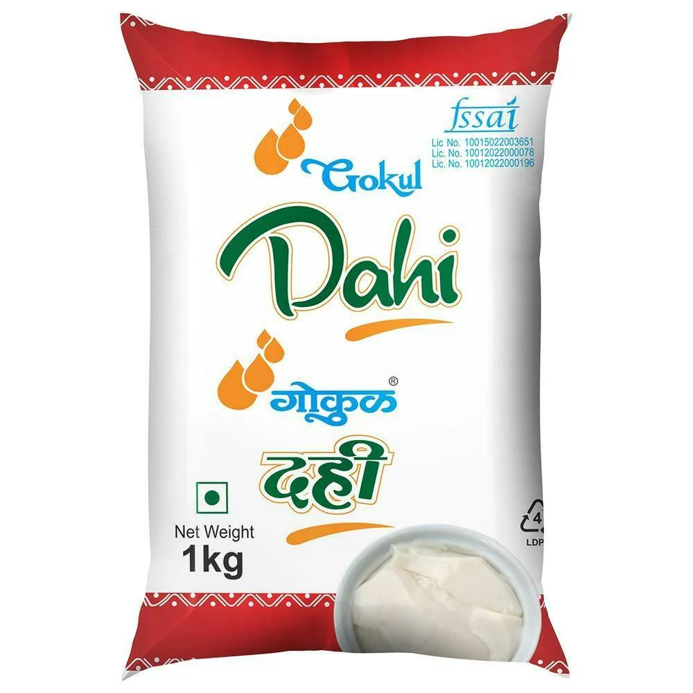 Gokul Curd Pouch 1 Kg
