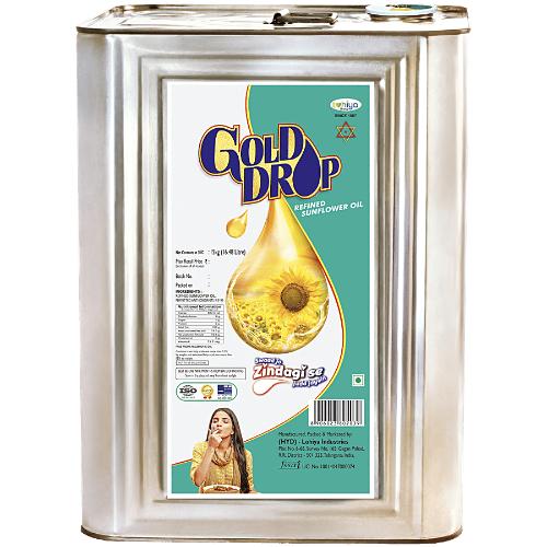Gold Drop Sunflower Oil 15Kg