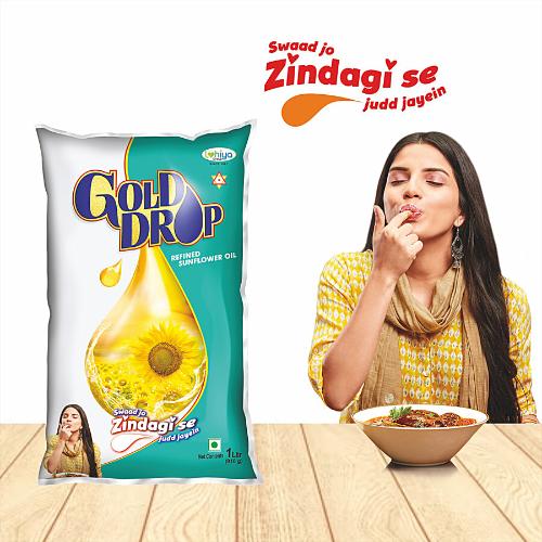 Gold Drop Sunflower Oil 1ltr