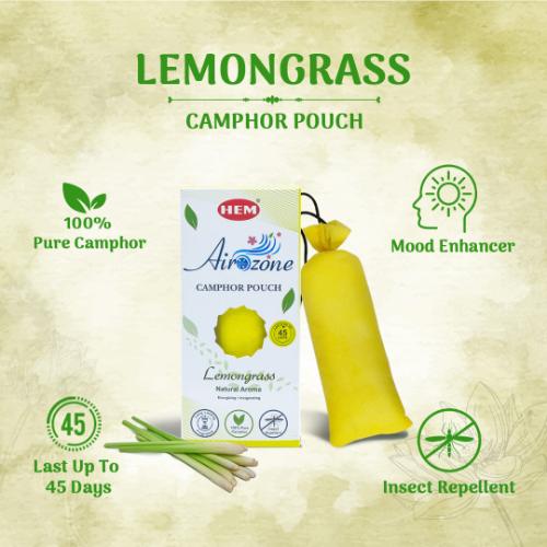 Hem Lemongrass Camphor Pouch 60 g