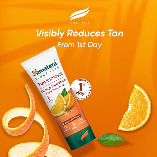 Himalaya Tan Removal Orange Face Wash 100 gm