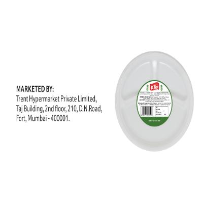 Klia 3 Compartment Plate pack of 10