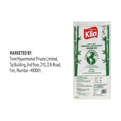 Klia Compostable Garbage Bag Small pack of 15