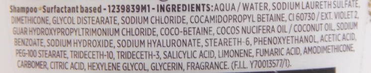 L'Oreal Paris Hyaluron 72 Hrs Moisture Filling Shampoo 192 Ml