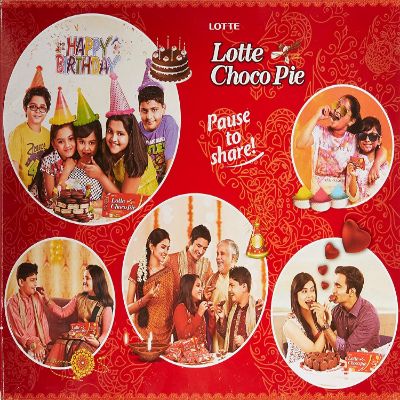 Lotte Choco Pie 12 Pcs 336 gm