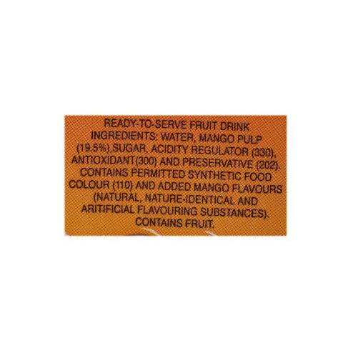 Maaza Fresh Mango Juice Tetra Pack 150ml