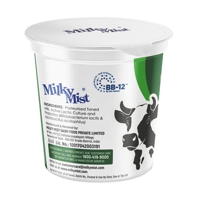Milky Mist Probiotic Curd Cup 400 g