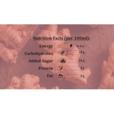 Natureday Sparkling Ginger 600 ml