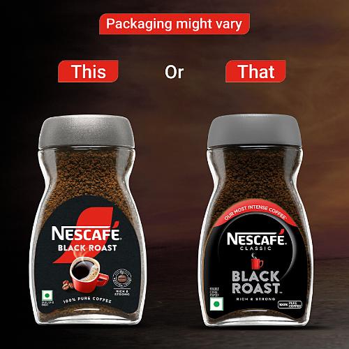 Nescafe Classic Black Roast Coffee Jar 90 Gm