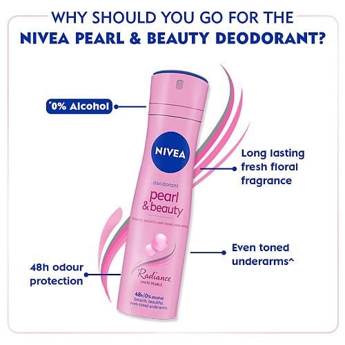Nivea Deodorant Pearl & Beauty Radiance For Women 150 ml