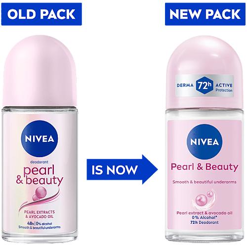 Nivea Pearl And Beauty Roll On For Women 50 ml