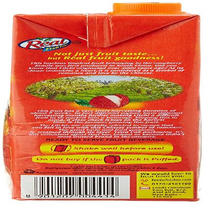 Real Litchi Nectar Tetrapak 1 ltr
