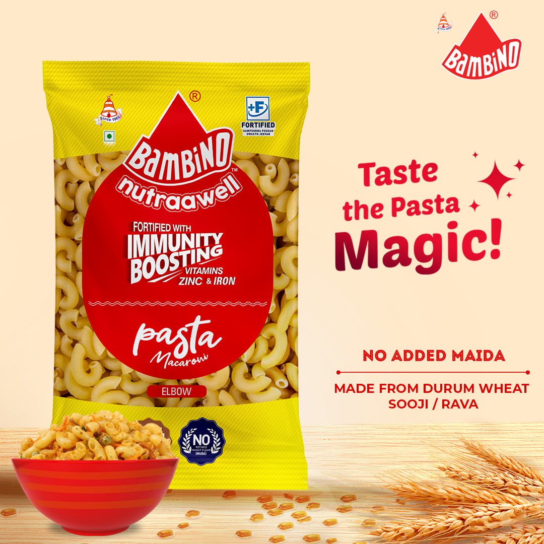 Bambino Pasta Macaroni 875 gm