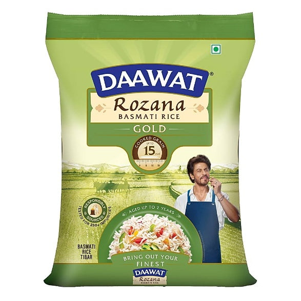 Daawat Rozana Basmati Rice 5 kg – Starquik
