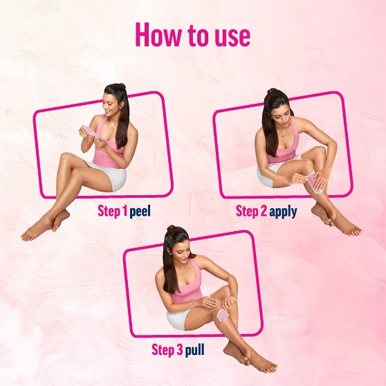 Veet Sensitive Skin Wax Strips Kit 20 pcs