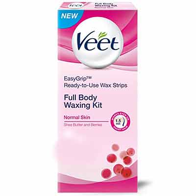 Veet Instant Waxing Kit Normal Skin 8 pcs