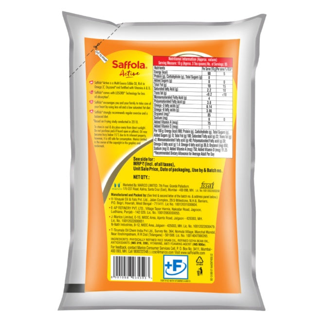 Saffola Active Oil 1 ltr