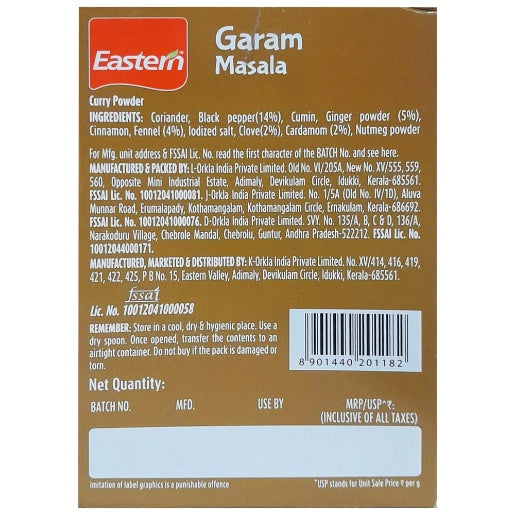Eastern Super Garam Masala Pouch 100 g