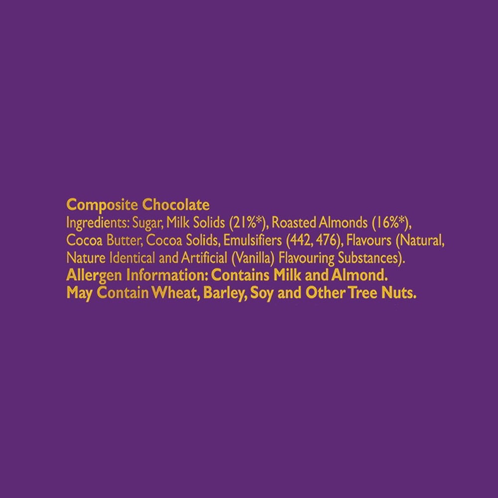 Cadbury Roast Almond Chocolate Bar 55 g