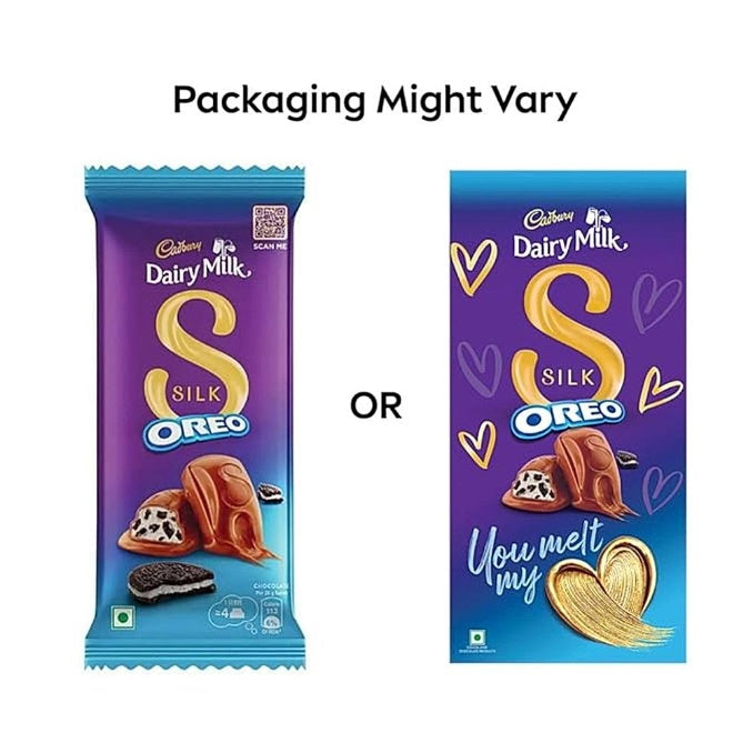 Cadbury Dairy Milk Silk Oreo Chocolate Bar 130 g