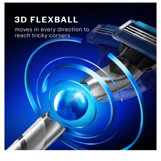 Gillette Mach3 Turbo Cartridge 4 pcs
