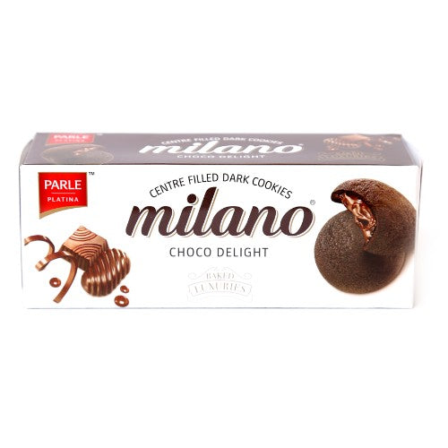 Parle Platina Milano Centre Filled Cookies Dark Choco 75 gm