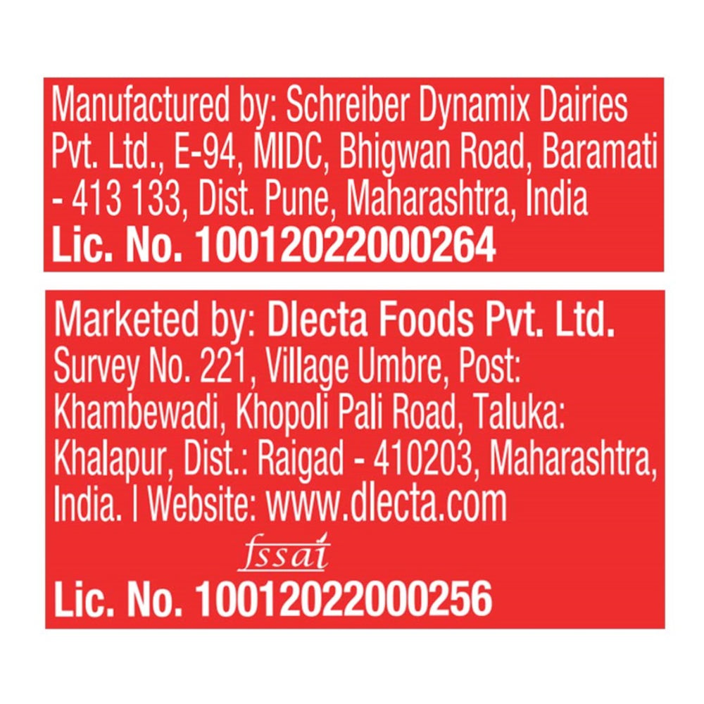 D'Lecta Cream Tetrapak 200 ml