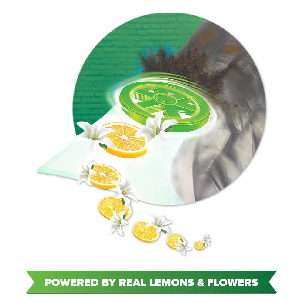 Wheel Green Lemon & Jasmine Detergent Powder 1 kg