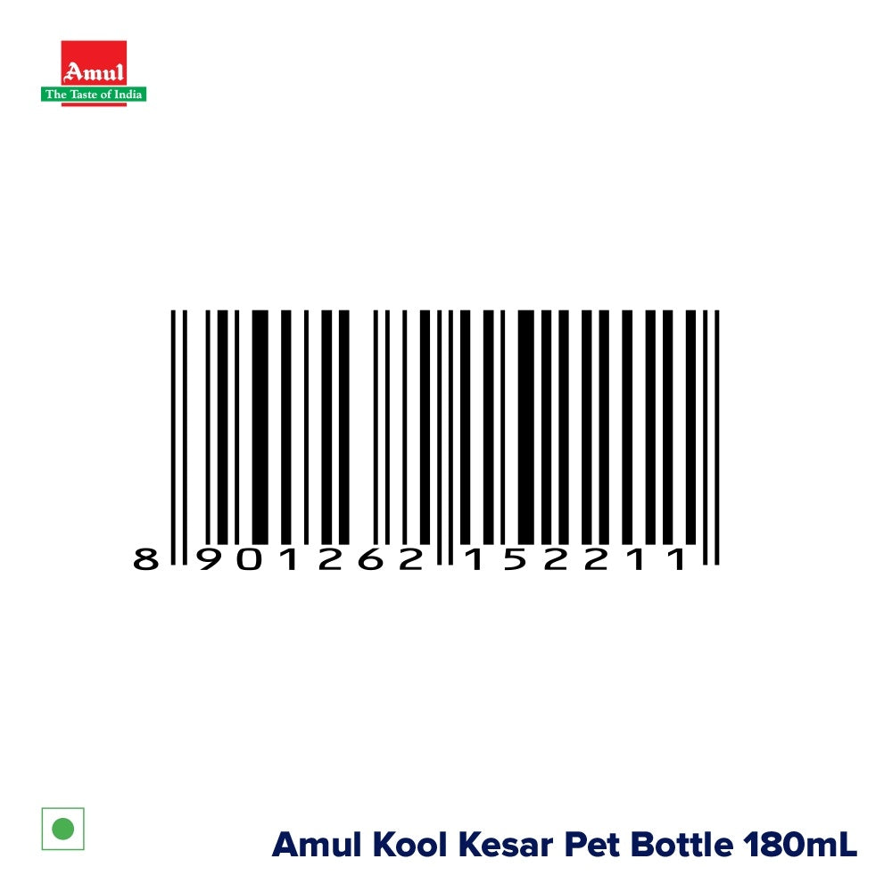 Amul Kool Kesar Flavoured Milk 180 ml