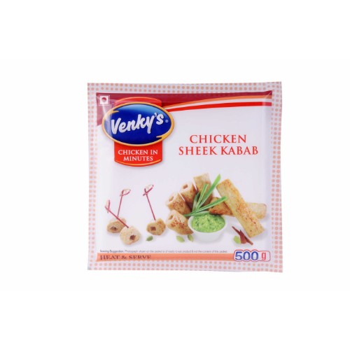 Venkys Chicken Seekh Kabab 500 g