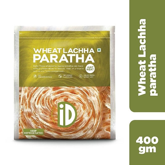 Id Wheat Lacha Paratha 400 g